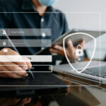 User accessing a secure digital platform with an Esign app for HR Onboarding, enabling fast and protected ways to e-sign PDF online for HR documentation.