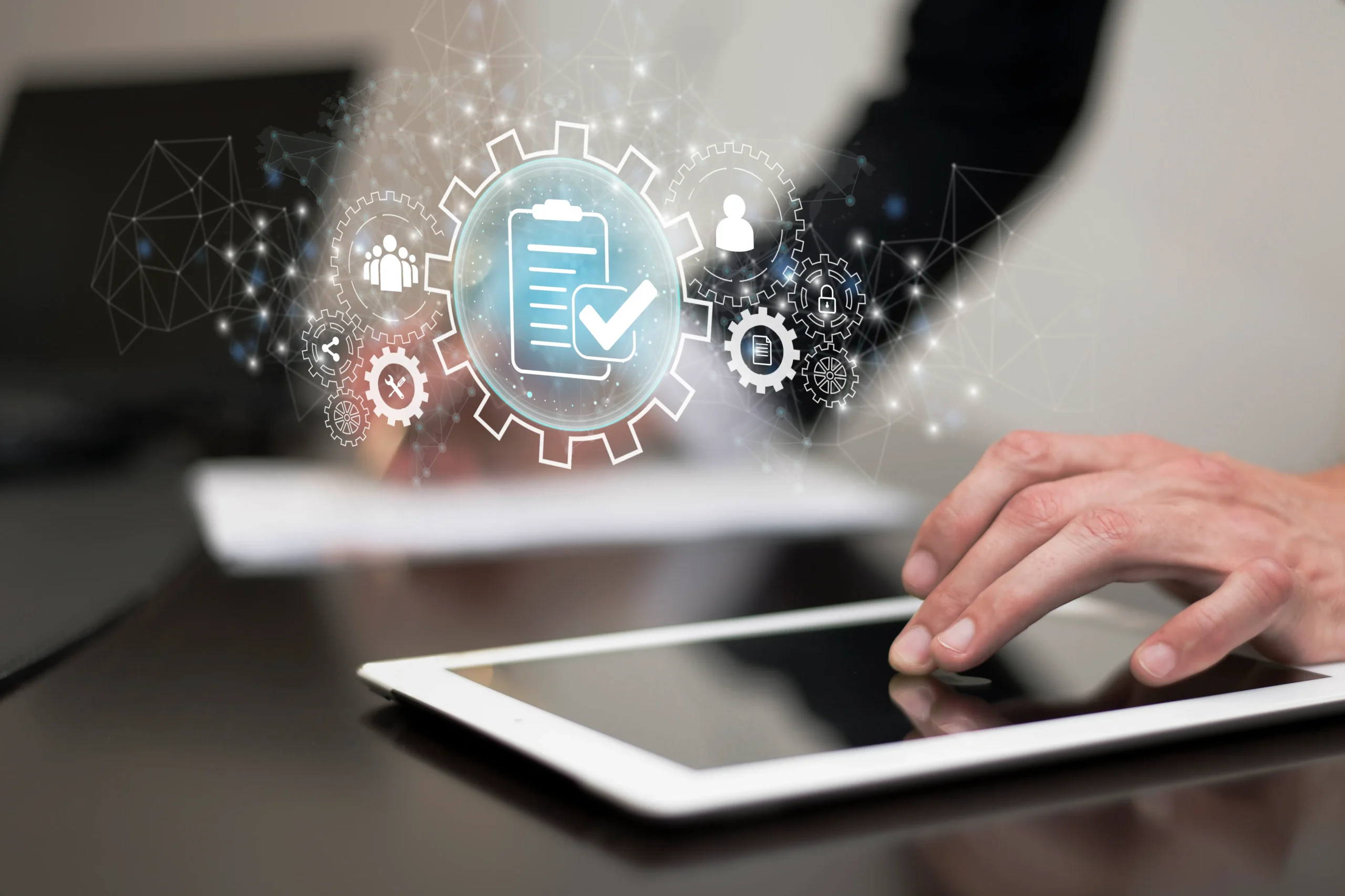 User signing sales documents electronically using an advanced eSignature app for sales contracts for seamless online contract signing.