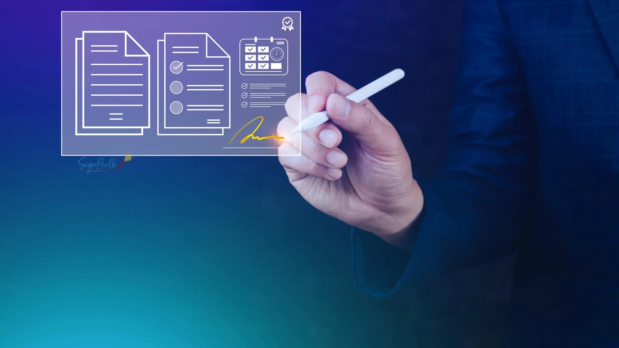 Digital signature tool for real estate professionals signing contracts online securely