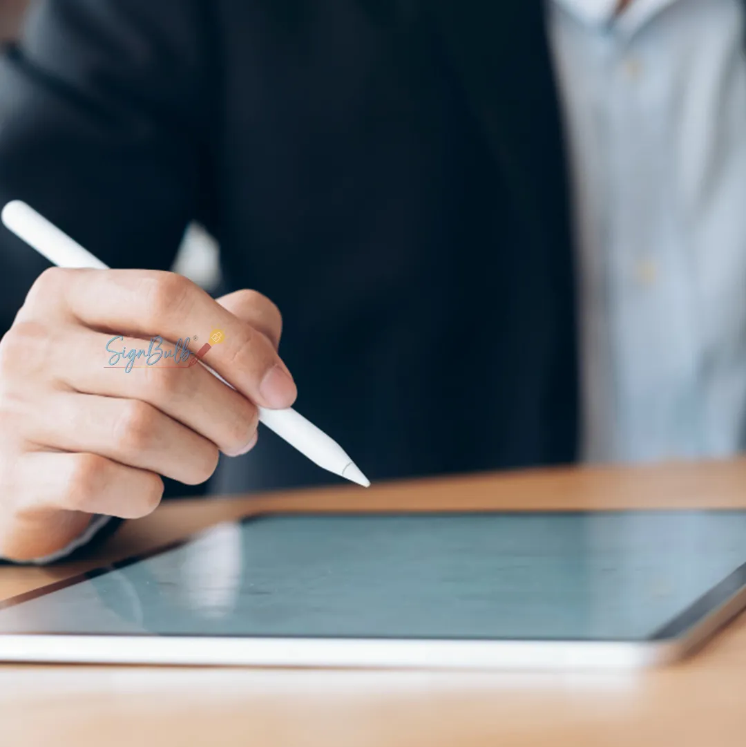Electronic signature for contracts created with a free esignature online tool for real estate agreements
