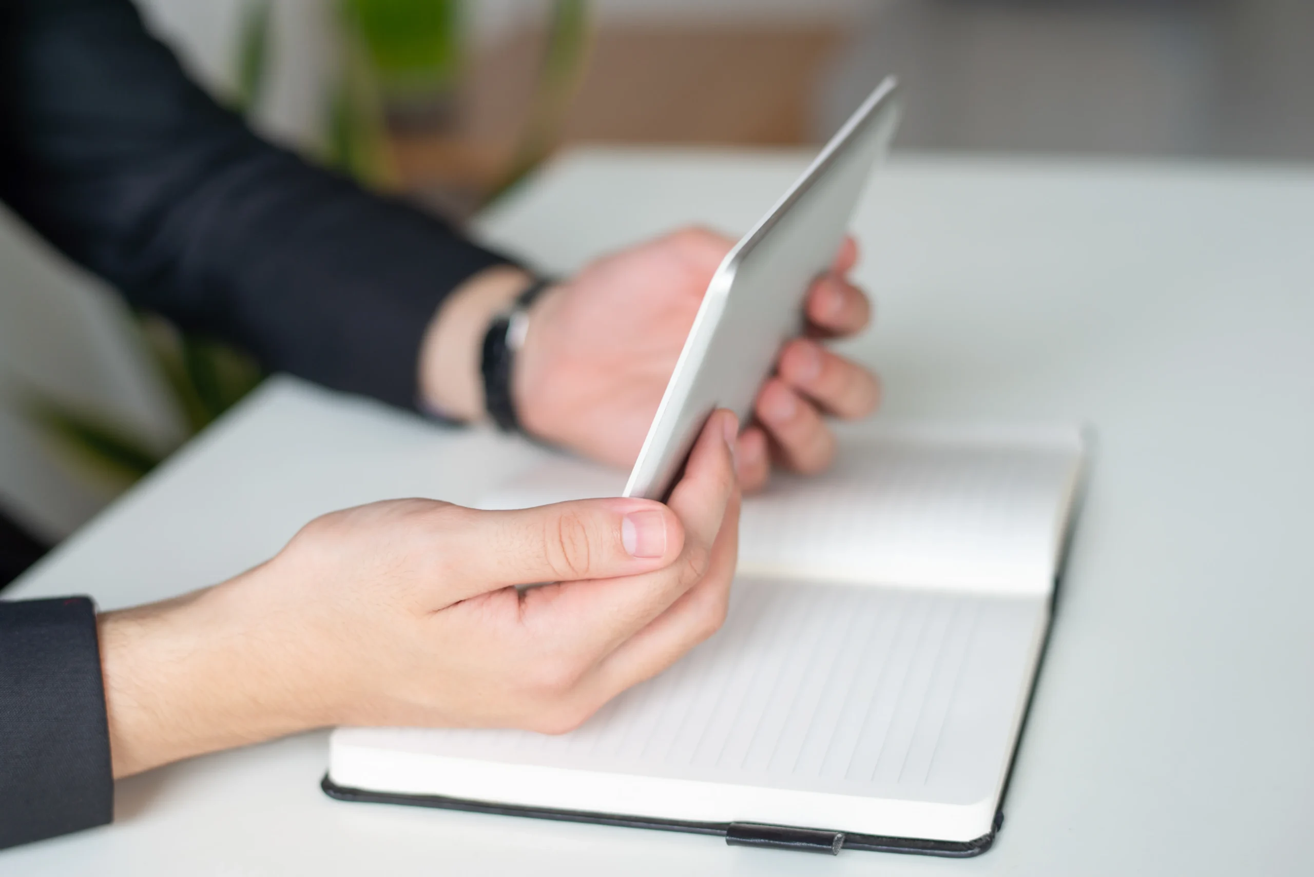 Using electronic signatures to complete loan applications quickly and securely.